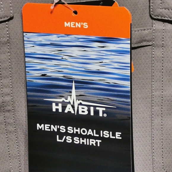 New With Tags Habit Vented UV 40+ Large shirt - Picture 5 of 11